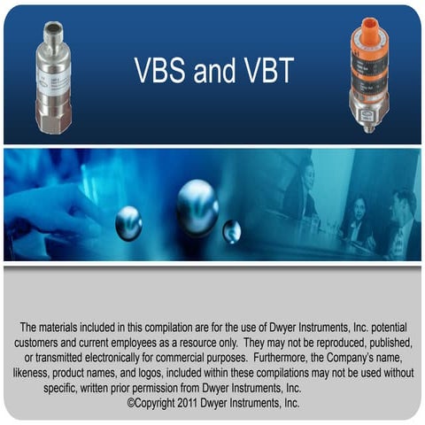 Series VBT Vibration Transmitter and Series VBS Vibration Switch