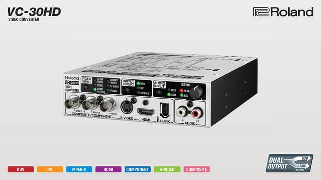Roland VC-30HD: Video Converter | PDF | Digital Audio