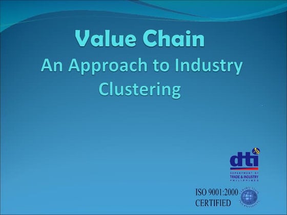 Bamboo industry value chain presentation | PPT