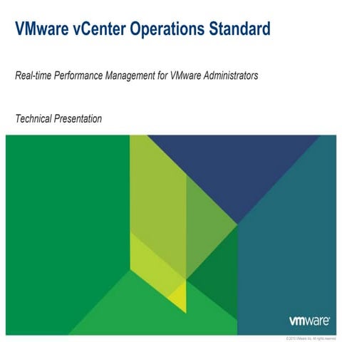 V center operations standard presentation