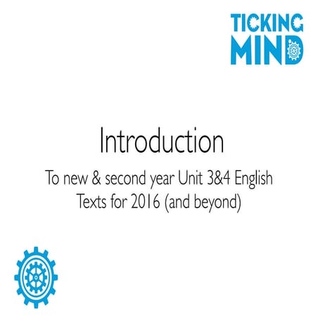 Vce text intro 2016