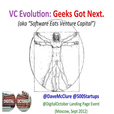VC Evolution: Geeks Got Next