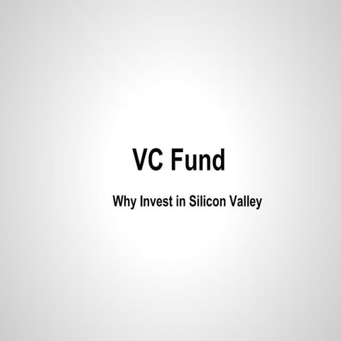 Why Invest in Silicon Valley Startups