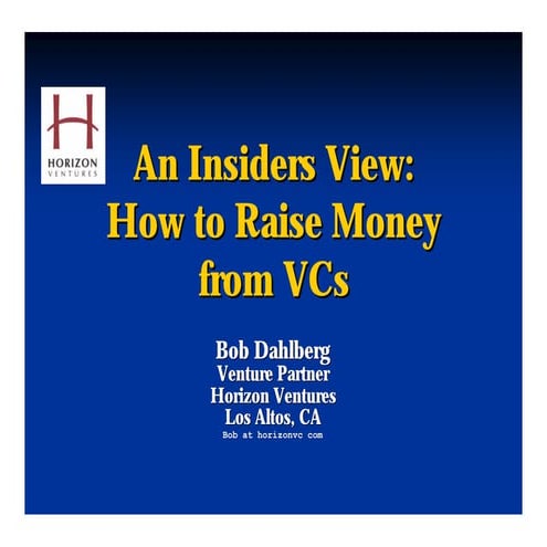 VC Fund Raising Process | PDF