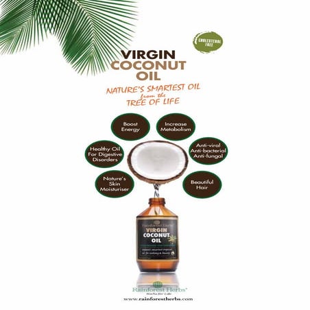 Benefits Of Virgin Coconut Oil