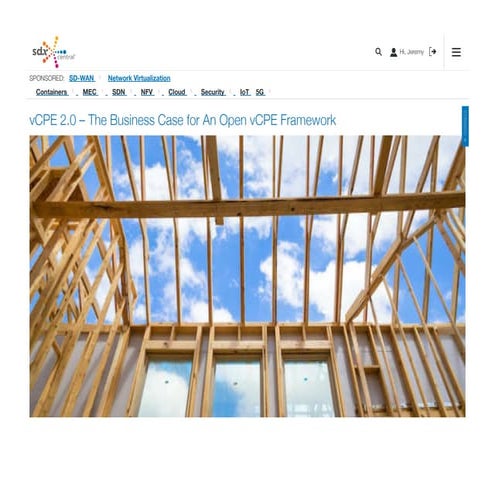 vCPE 2.0 – the business case for an open vCPE framework