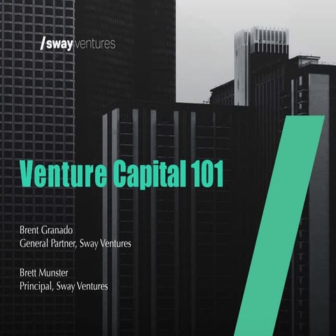 Venture Capital 101 