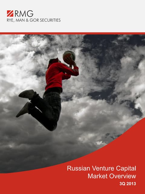 Russian Venture Capital Market Overview 3Q2013