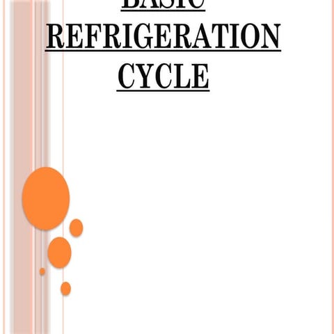 refrigeration cycle fused for vapor compression.pptx