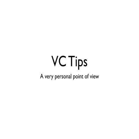 Vc Tips Mar08