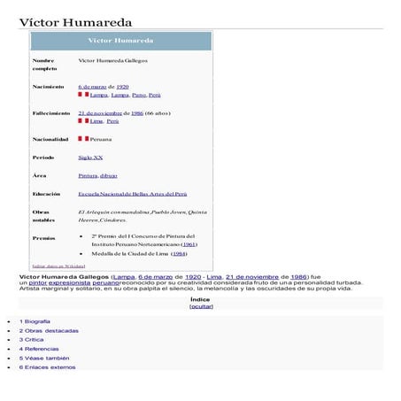Víctor Humareda PDF