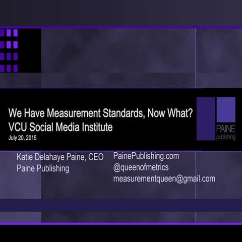 VCU Social Media Institute 2015