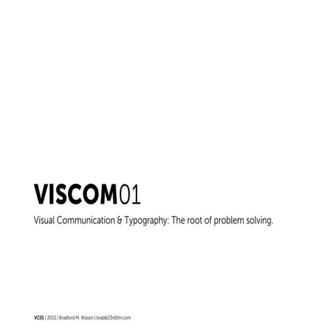 VisCom Week 2