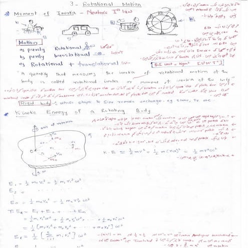 3.rotational motion | PDF
