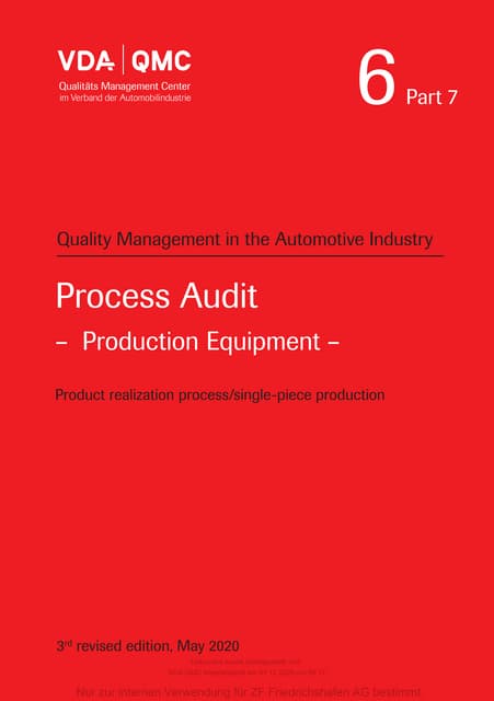 VDA 6.3 Process Approach in Automotive Industries | PPT | Automotive ...