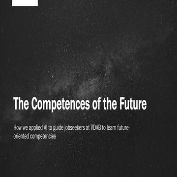 Openbar Kontich Online // The Competences of the future: how we applied AI to...