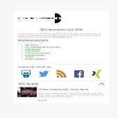 VDC-Newsletter Juni 2022
