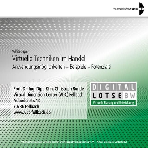 Whitepaper Virtuelle Techniken im Handel
