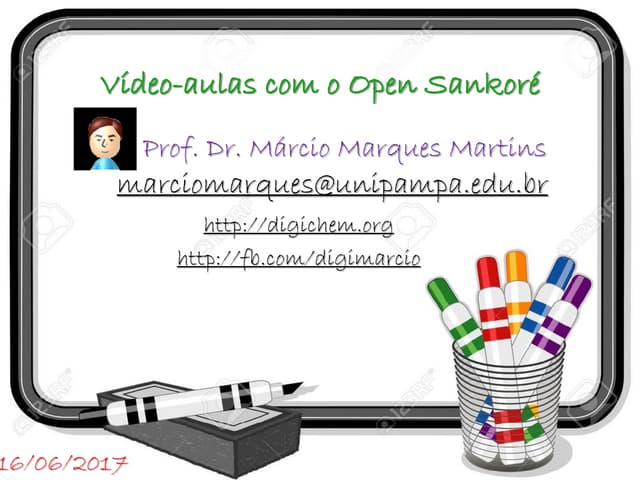 Vídeo aulas com open sankoré PPT