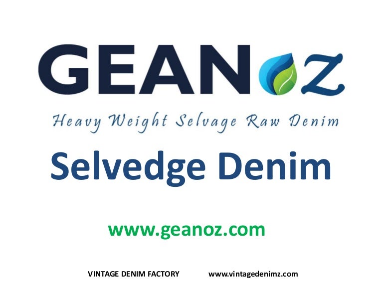 raw selvage