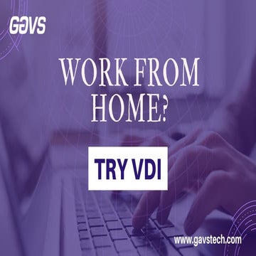 VDI for Remote Working | PPT