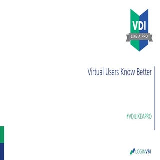 VDILIKEAPRO  WIN 10 - Login VSI