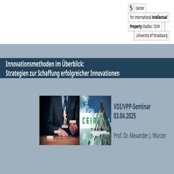 Innovationsmethoden im Überblick:  Strategien zur Schaffung erfolgreicher Inn...