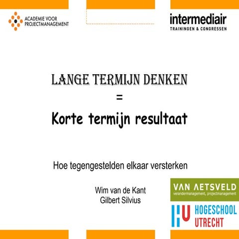 Congres Projectmanagement