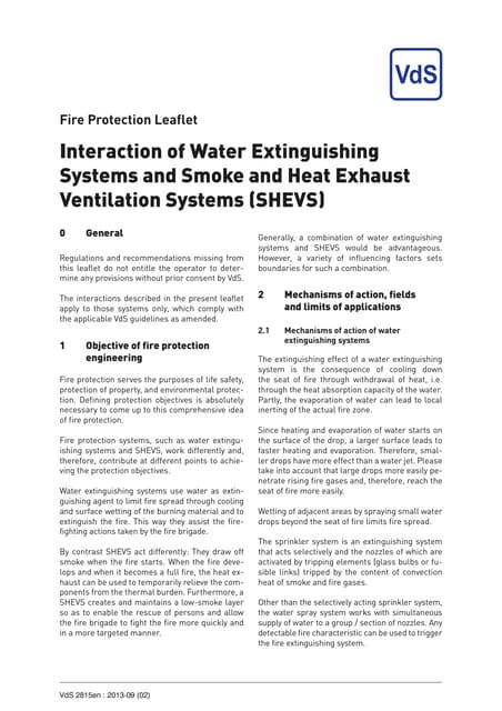 Active fire protection system | PDF