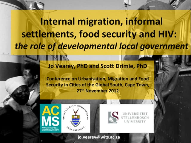 Vearey drimie migurbfoodsec 27nov2012