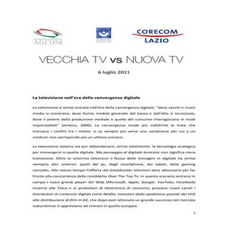 Vecchia TV vs Nuova TV (Giandomenic...