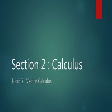GATE Engineering Maths : Vector Calculus