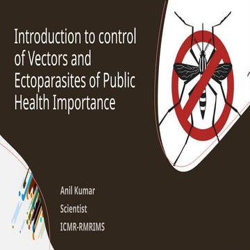 vector control and ectoparasites in Public health.pptx
