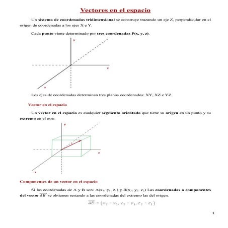 VECTORES EN R3