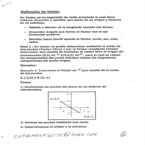 Vectores r1 y r3 | PDF