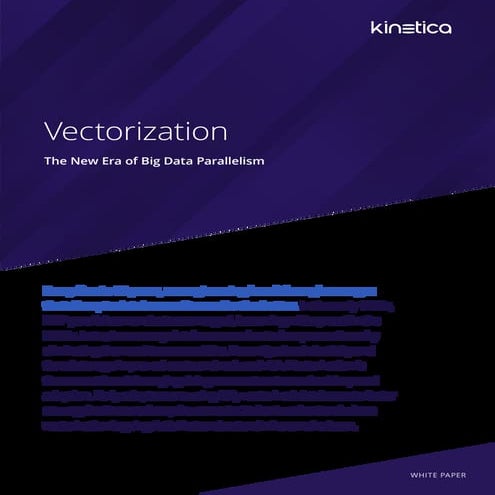 Vectorization whitepaper