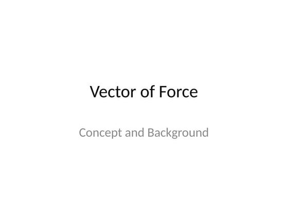 Real Life Application of Vector | PPTX | Physics | Science