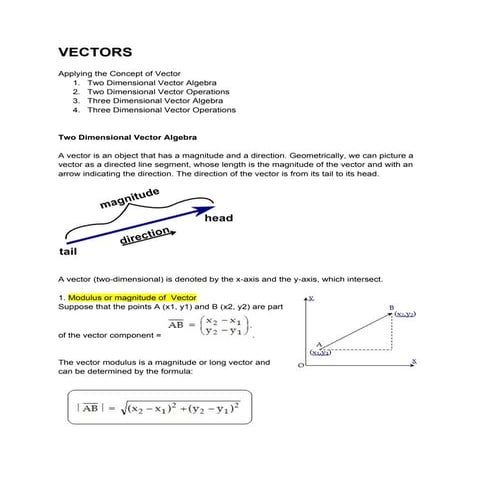 Vectors