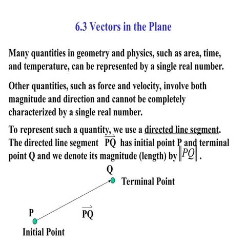 Vectors on a plane, cooerdinates of a vectors | PPT