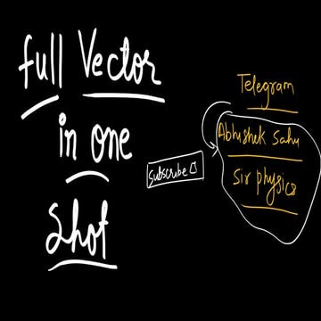 Vectors One Ful chapter one shot by Abhishek sahu sir.pdf