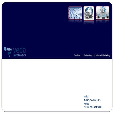 Veda Informatics Corporate Deck | PPT