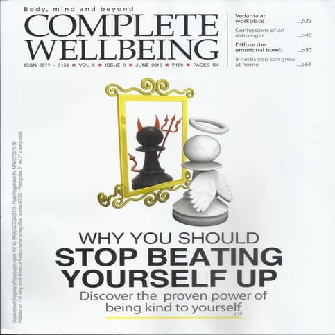 Vedanta at work-Surya Tahora-Complete Wellbeing June 2016