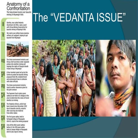 Vedanta- Niyamgiri  Mining issue