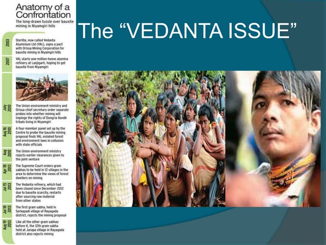 Vedanta- Niyamgiri  Mining issue