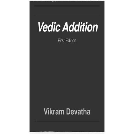 Vedic addition