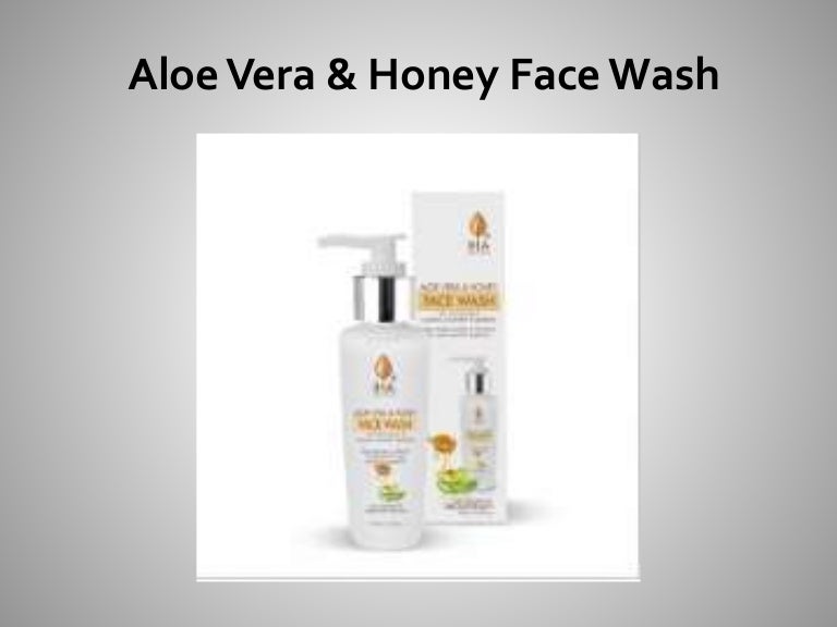 honey and aloe vera face wash