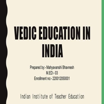 Vedic Education in India.pptx