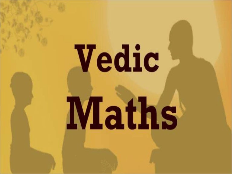 vedic math