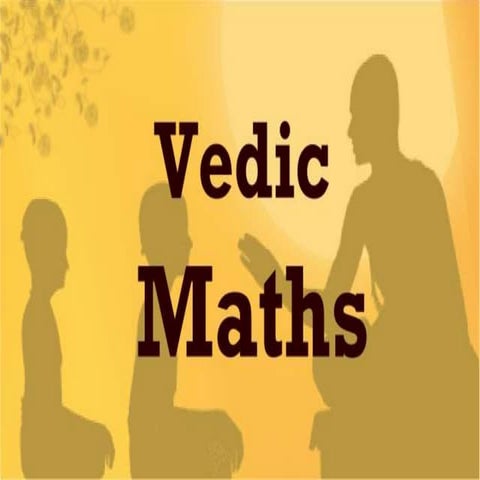 Vedic math
