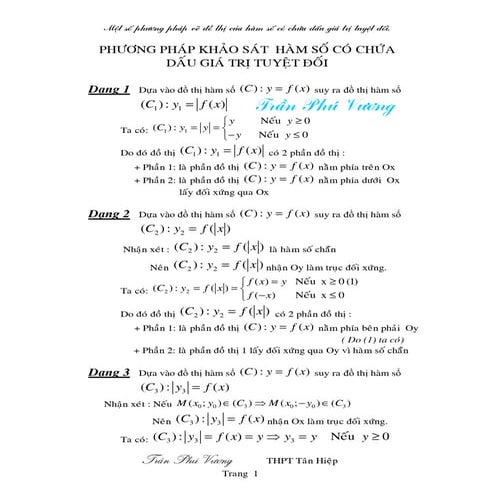 Ve do thi ham tri tuyet doi